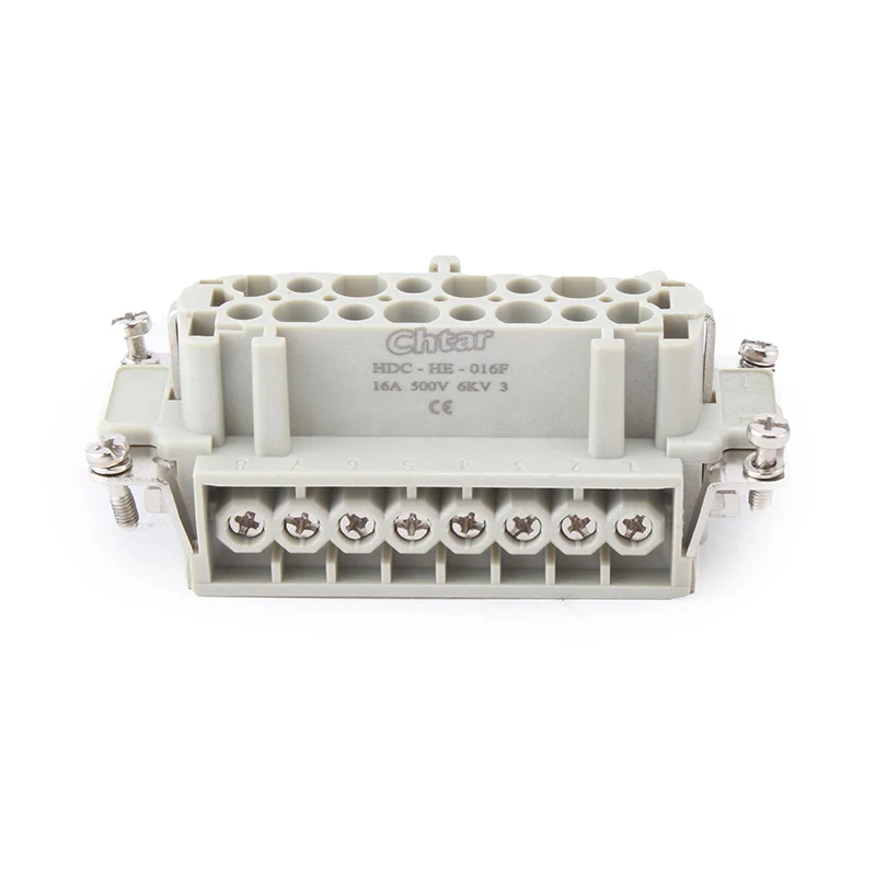 ایم/ایف 16 پن داخل کریں ہیوی ڈیوٹی کنیکٹر